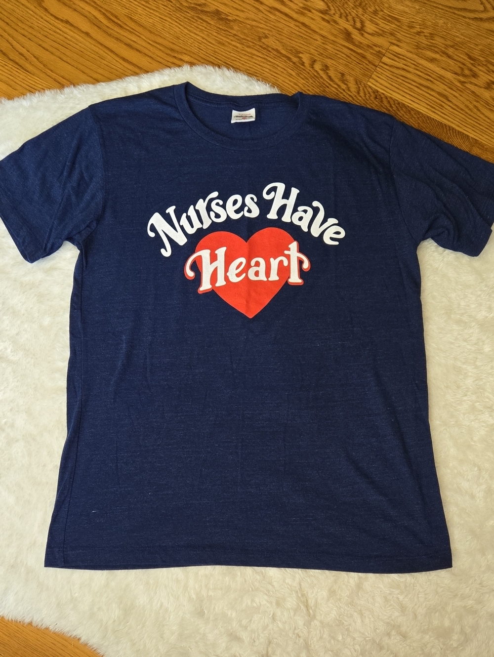 Charlie Hustle Nurse Shirt, Womens Medium